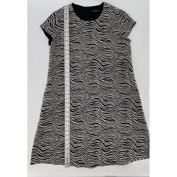 J.McLaughlin Women’s Silk Zebra Print A-Line Dress Size Small, Preppy‎ - Picture 9 of 12